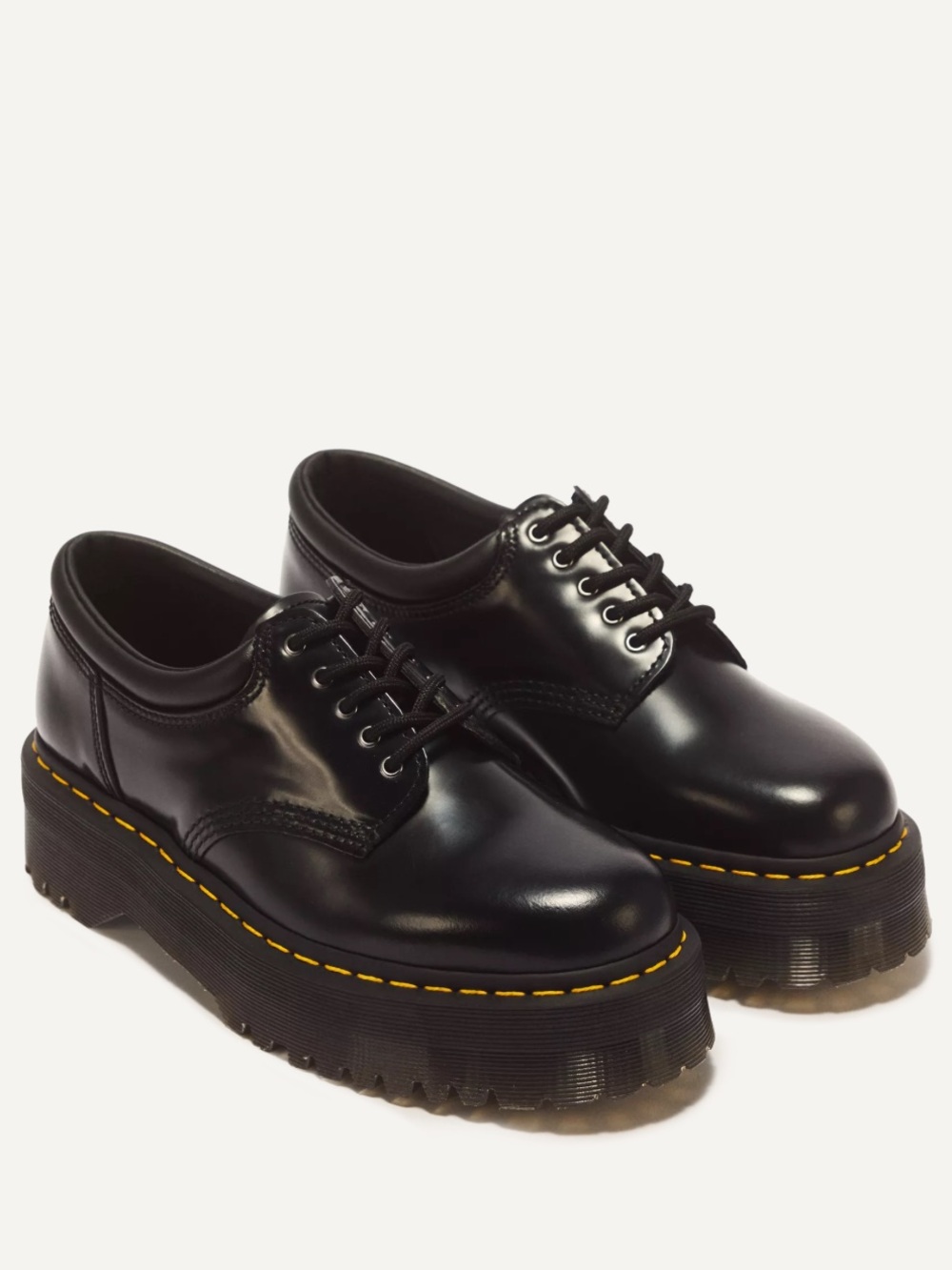 Dr. Martens 8053 Leather Platform Casual Shoes